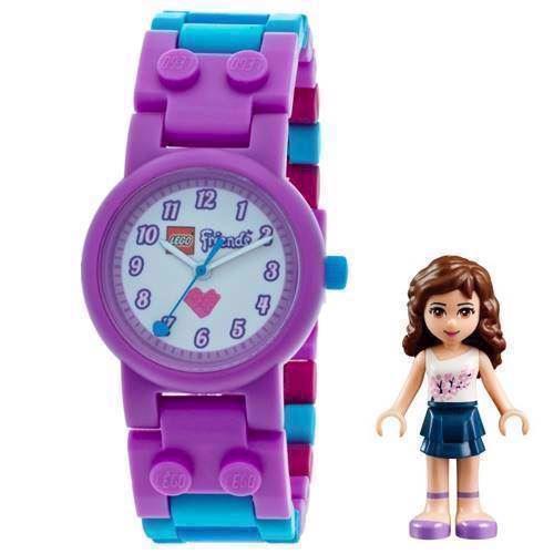 Image of LEGO Friends Olivia børne armbånds ur m/ mini figur (8020165)